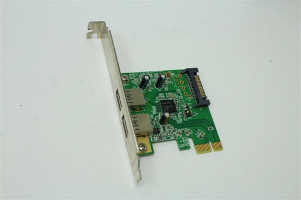 HP 2-Port USB 3.0 Controller Karte RHA314-5 UASP PCI-E  #117475