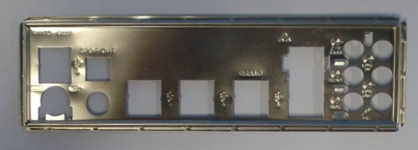 Gigabyte GA-P55-UD3 Rev.1.0 Blende - Slotblech - IO Shield   #31718