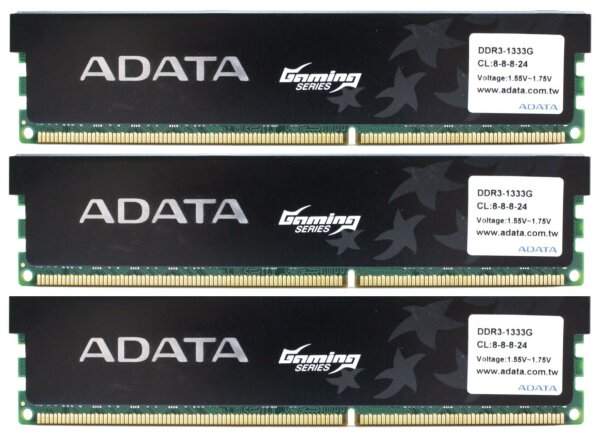 ADATA XPG G Series 6 GB (3x2GB) AX3U1333GB2G8-3G DDR3-1333 PC3-10600   #33510