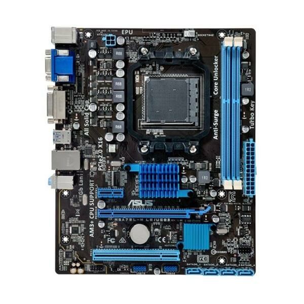 ASUS M5A78L-M LE/USB3 AMD 760G Mainboard Micro ATX Sockel AM3+   #83689