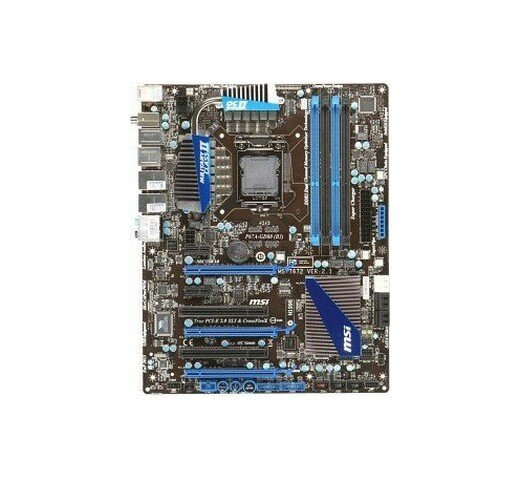 MSI P67A-GD80 (B3) MS-7672 Ver.2.1 Intel P67 Mainboard ATX Sockel 1155   #37609