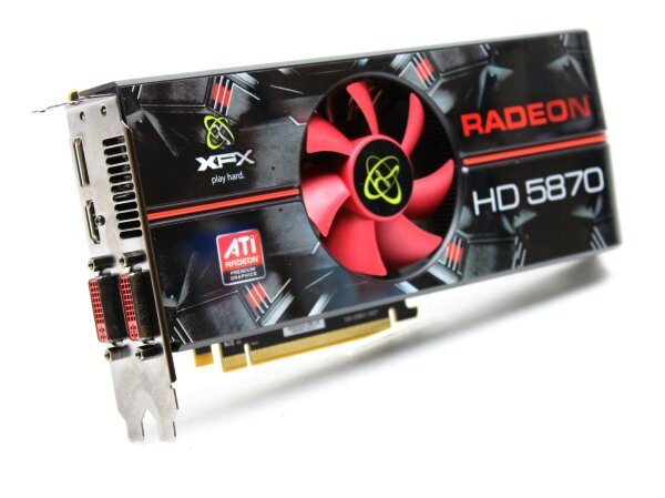 XFX Radeon HD 5870 850M XFX-Design, 1GB GDDR5, 2x DVI, HDMI, DP PCI-E   #29932