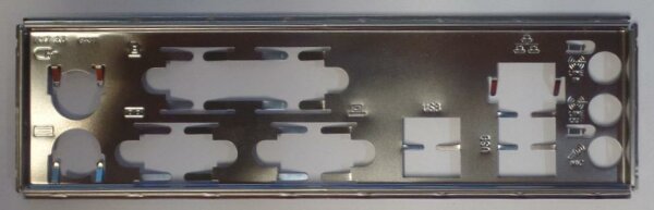 Gigabyte GA-H81M-DS2 Rev.3.0 - Blende - Slotblech - IO Shield   #110572