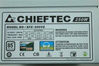 Chieftec SFX-250VS 250W SFX12V SFX Netzteil 250 Watt 80+...