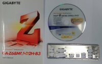 Gigabyte GA-Z68MA-D2H-B3 - Handbuch - Blende - Treiber CD...