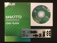 ASUS M4A77TD Handbuch - Blende - Treiber CD   #29942