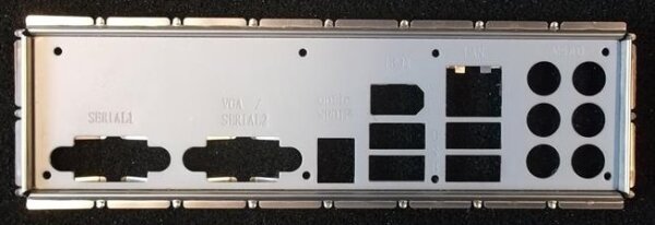 Fujitsu Siemens Gigabyte GA-K8RS482M Blende - Slotblech - IO Shield   #33528