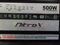 Nitrox IT-7500SG 500 Watt 80+ modular   #35064
