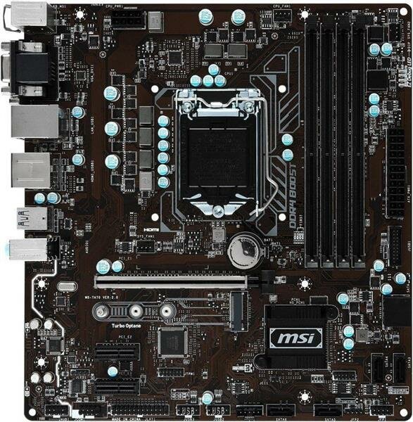 MSI B250M Pro-VDH MS-7A70 Ver.2.0 B250 Mainboard Micro ATX Sockel 1151   #140538