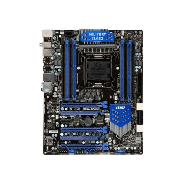 MSI X79A-GD65 (8D) MS-7760 Vers1.1 Intel X79 Mainboard ATX Sockel 2011   #140542