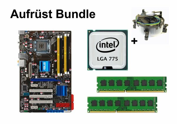 Aufrüst Bundle - ASUS P5Q SE + Intel E6400 + 4GB RAM #144215