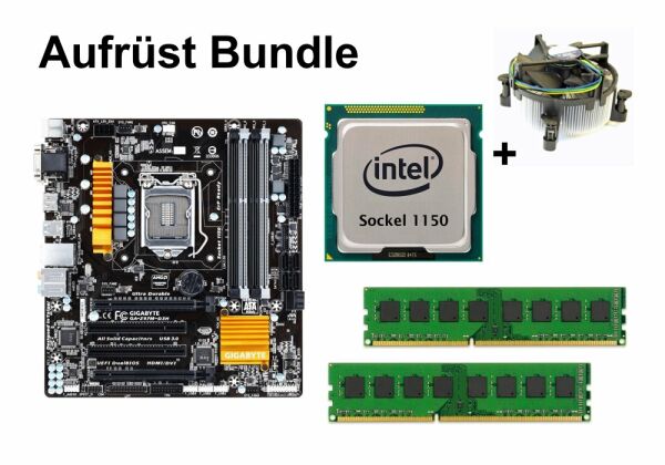 Aufrüst Bundle - Gigabyte Z97M-D3H + Pentium G3250 + 16GB RAM #150528