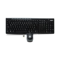 Logitech Unifying Wireless Keyboard K270 USB, DE mit M185...