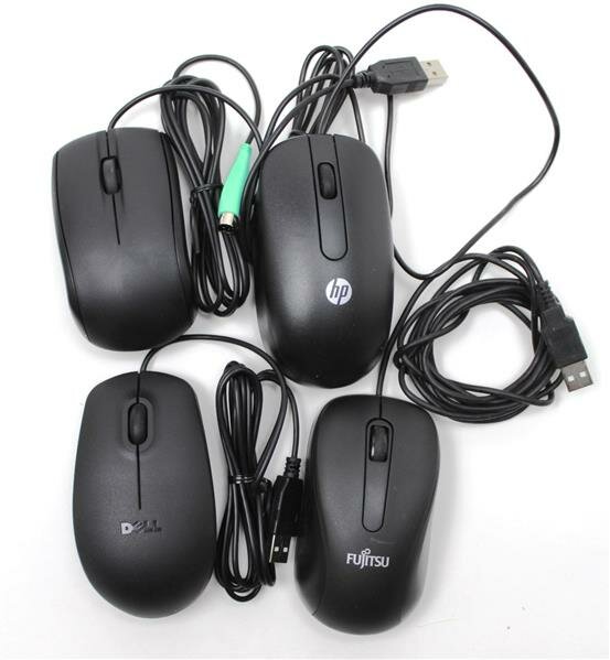 PC Mäuse Maus Mouse Bundle 4 Stück verschiedene Modelle   #153738