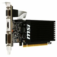 MSI GeForce GT 710 1 GB DDR3 passiv silent HDMI VGA DVI PCI-E    #153900