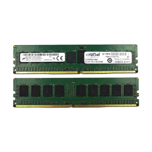 Crucial RAM 16 GB (2x8GB) CT8G4RFS4213 DDR4-2133 PC4-17000 Reg ECC  #154272