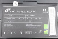 FSP Fortron/Source 500W (FSP500-60APN 85+) ATX Netzteil...