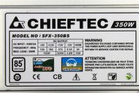 Chieftec SFX-350BS 350W SFX12V SFX Netzteil 350 Watt 80+...