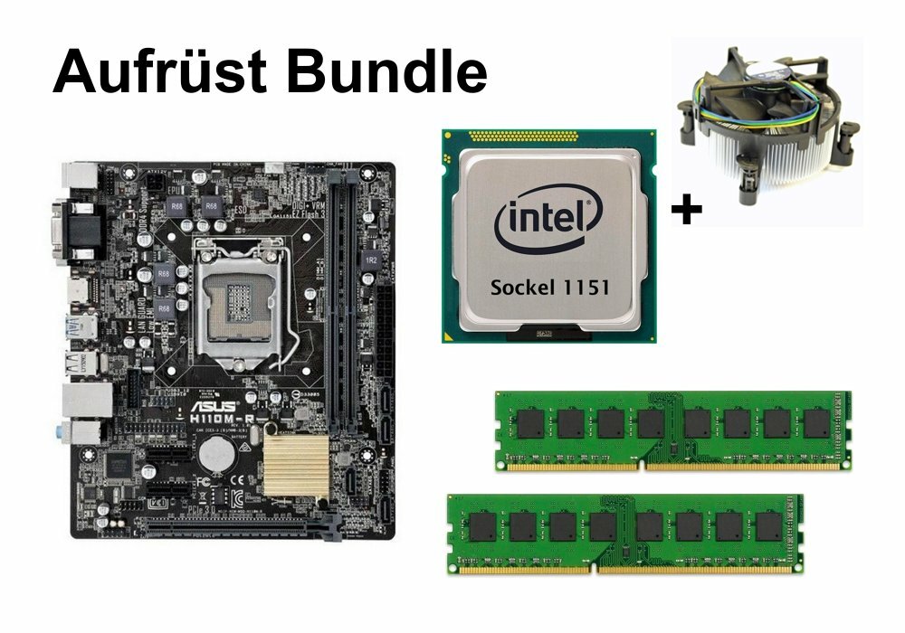 Upgrade bundle - ASUS H110M-R + Intel Core i7-6700K + 16GB