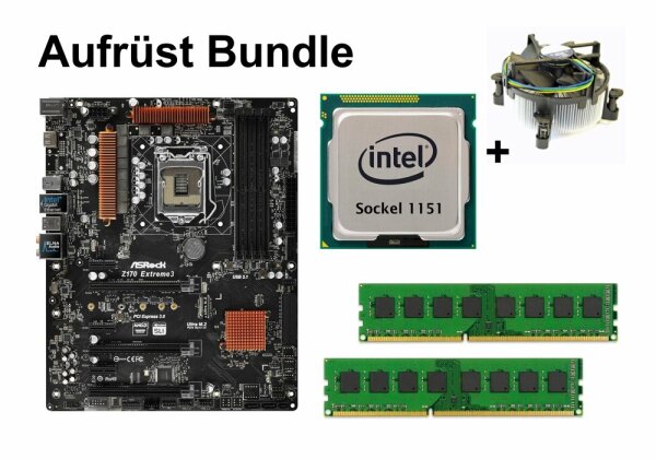 Aufrüst Bundle - ASRock Z170 Extreme3 + Intel Celeron G3900 + 16GB RAM #155765