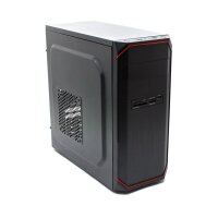 ATX PC Gehäuse MidiTower USB 2.0  schwarz   #300087