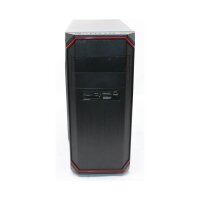 ATX PC Gehäuse MidiTower USB 2.0  schwarz   #300087