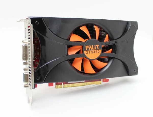 Palit GeForce GTS 450 1 GB GDDR5 DVI, HDMI, VGA PCI-E    #156592