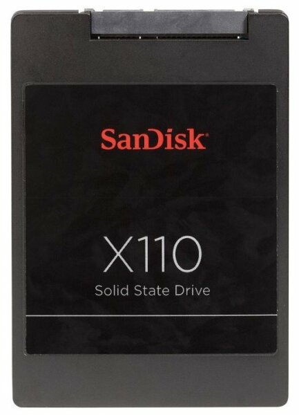 SanDisk SSD X110 128 GB 2.5 Zoll SATA-III 6Gb/s SD6SB1M-128G SSD   #157324