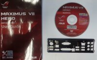 ASUS ROG Maximus VII Hero - Manual - Blende - Driver CD...