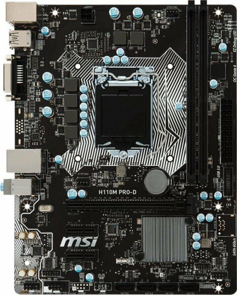 MSI H110M PRO-D MS-7996 Ver.1.4 H110 Mainboard Micro ATX Sockel 1151   #156578