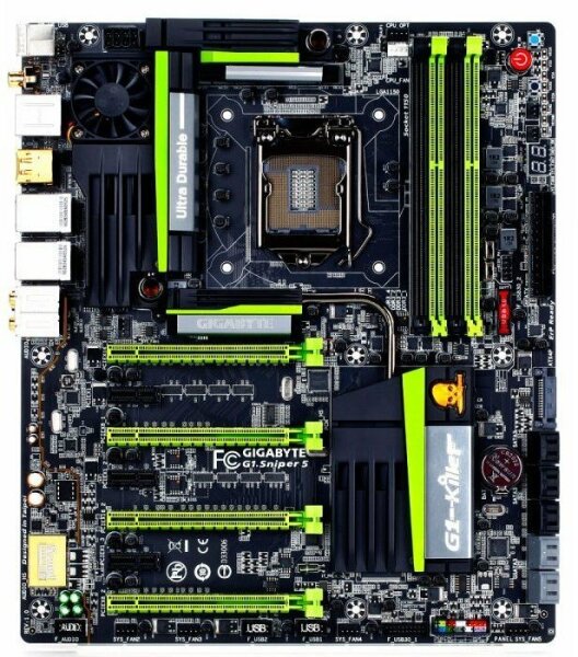 Gigabyte G1.Sniper 5 Rev.1.0 Intel Z87 Mainboard ATX Sockel 1150   #156818