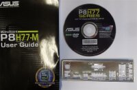 ASUS P8H77-M - manual - i/o-shield - CD-ROM with drivers...