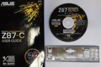 ASUS Z87-C - Handbuch - Blende - Treiber CD   #300580