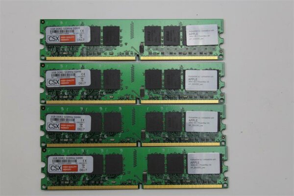 CSX 4 GB (4x1GB) X22700052100006 DDR2-533 PC2-4200   #300681