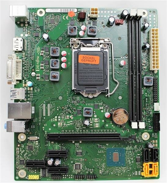 Fujitsu D3400-B11 GS2  Intel H110 Mainboard Micro ATX Sockel 1151  #301038