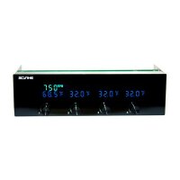 Scythe Kaze Master II Lüftersteuerung Fan Control LCD 4-Kanal 5.25"  #301068