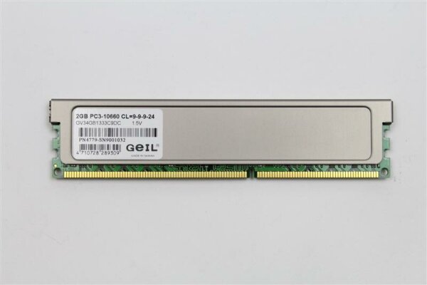 GeIL Value Ram 2 GB (1x2GB) GV34GB1333C9DC DDR3-1333 PC3-10660   #301175
