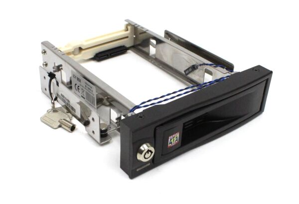 ICYBOX IB-168SK-B SATA HDD LED Wechselrahmen 3,5" für 5,25" Zoll Schacht #301355