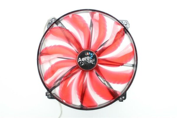 AeroCool A2020L 12 LED red (200 x 200 x 20 mm)  case fan   #301475