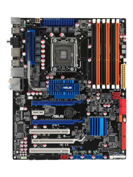 ASUS P6T SE Rev.1.0 Intel X58  Mainboard ATX Socket 1366   #301625