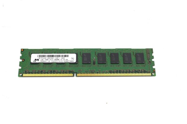 Micron 1 GB (1x1GB) MT9JSF12872AZ-1G4F1 DDR3-1333 PC3-10600 ECC   #302335