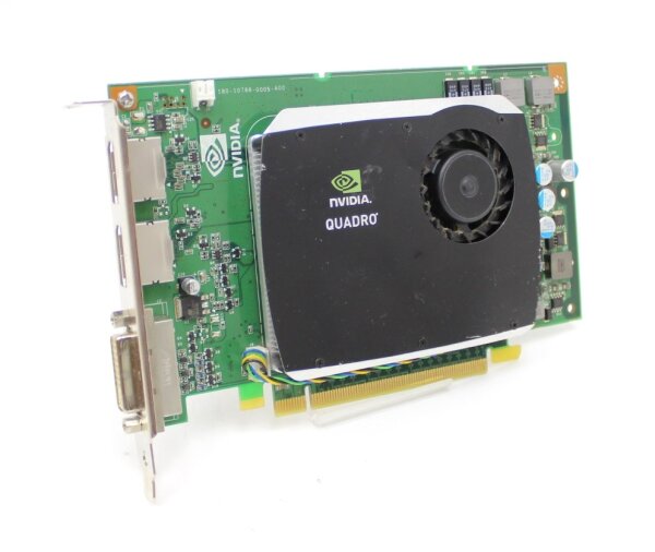 Nvidia Quadro FX 580 512 MB DDR3 DVI, 2x DP starke Gebrauchsspuren PCI-E #302376