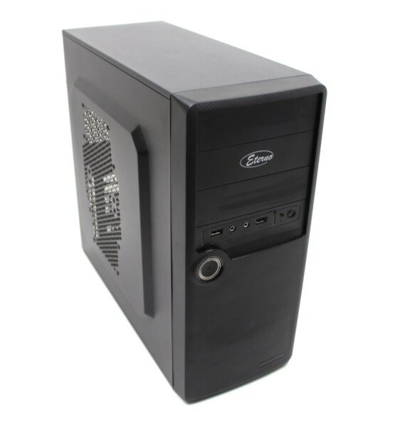 Inter-Tech SY-107 ATX PC Gehäuse MidiTower USB 2.0  schwarz   #302479