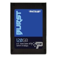 Patriot Burst 120 GB 2.5 Zoll SATA-III 6Gb/s...