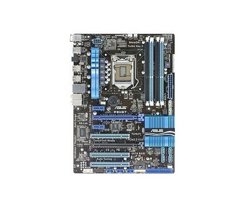 ASUS P8H67 Rev.3.0 Intel H67 mainboard ATX socket 1155  #302651