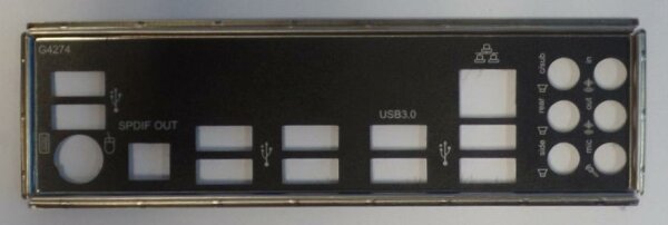 Gigabyte GA-990XA-UD3 R5 Rev.1.0 - Blende - Slotblech - IO Shield   #302707