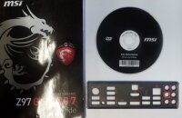 MSI Z97 GAMING 7 - Handbuch - Blende - Treiber CD   #302823