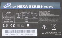 FSP Fortron Hexa HE-500 (PPA5003201) ATX Netzteil 500...