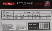 MS-Tech MS-N450-SYS ATX Netzteil 450 Watt   #303114