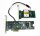3Ware AMCC 9650SE-4/8LPML Raid Controller mit BBU-Modul PCIe x4  #303144